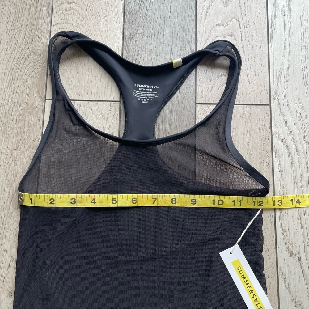Summersalt Black Racerback Tank - Picture 6 of 7